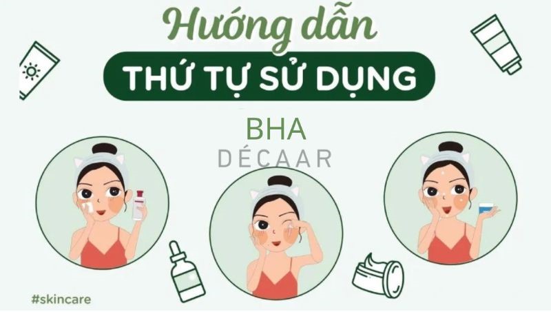 Thứ tự sử dụng BHA